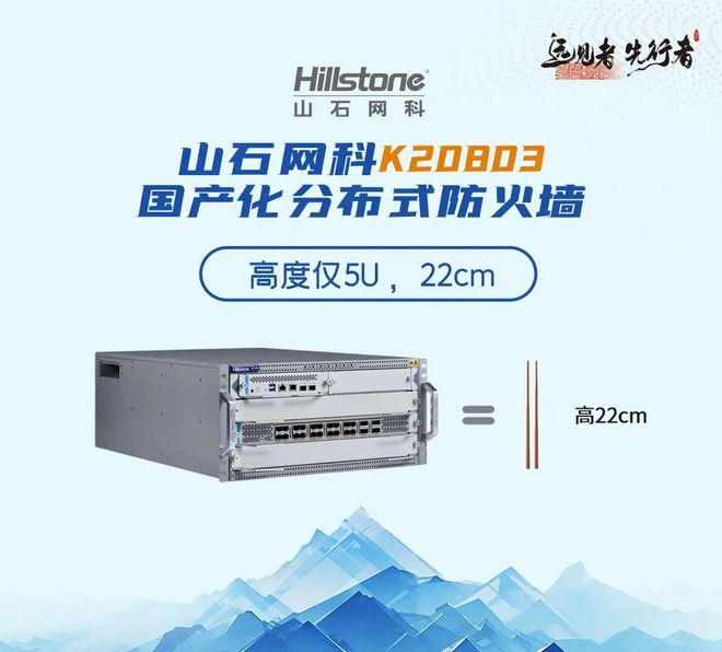 重磅发布山石网科K20803国产化分布式防火墙(图3)