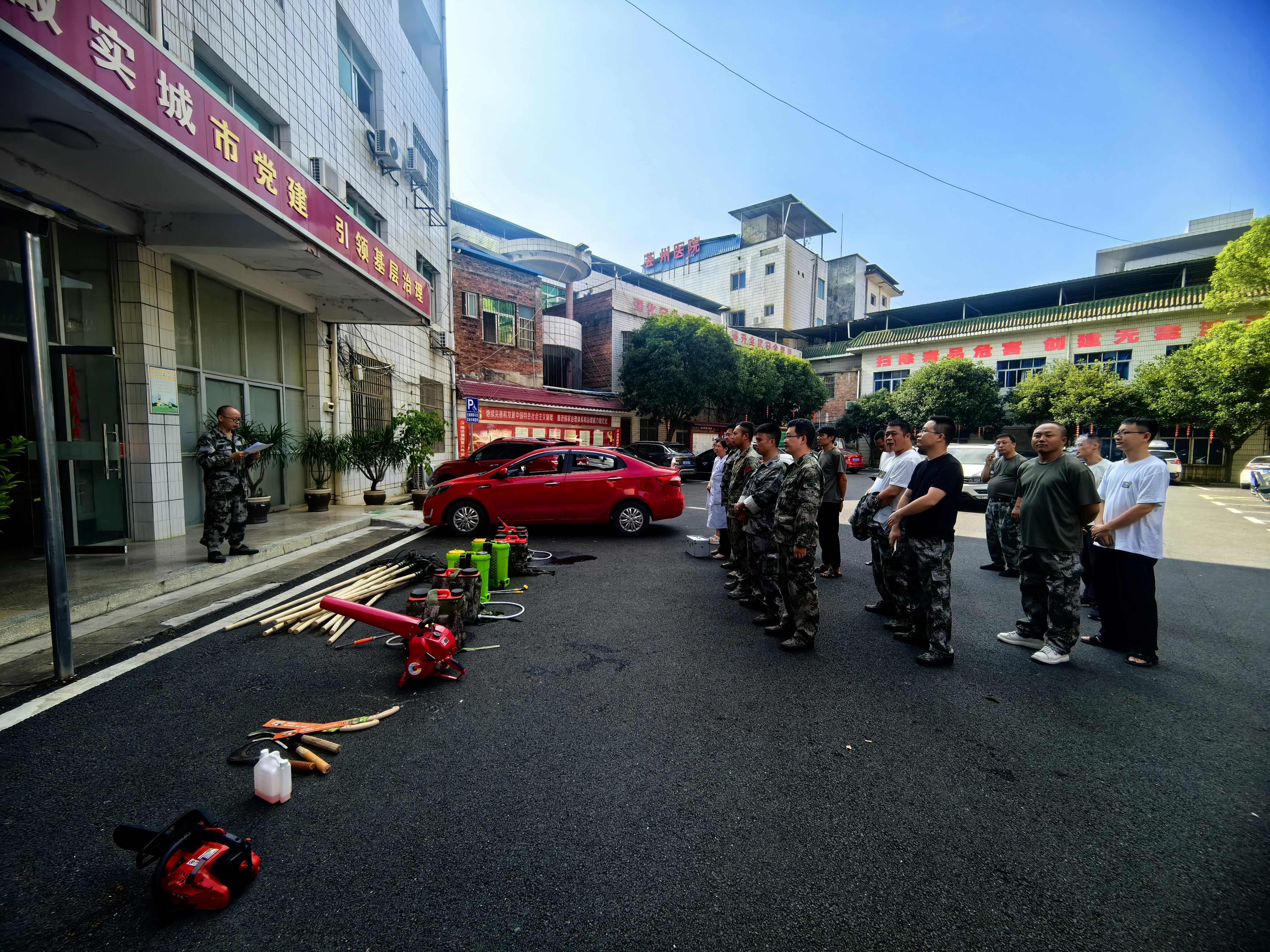 道县濂溪街道：以练为战筑牢森林“防火墙”(图1)