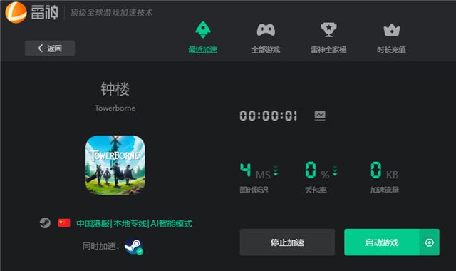 钟楼Towerborne游戏延迟高、卡顿、掉线最新解决办法分享(图1)