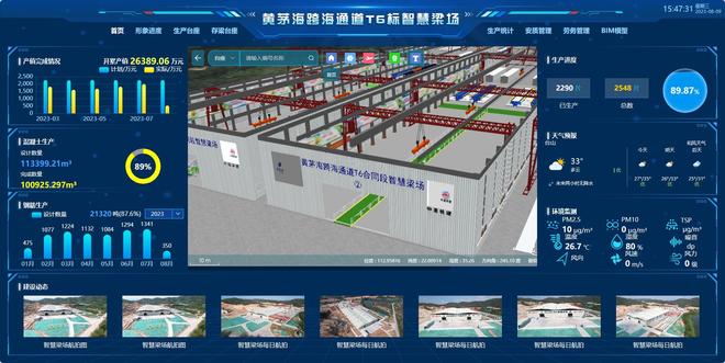 案例分享微柏软件信息化建设铸就黄茅海跨海通道品质工程(图2)