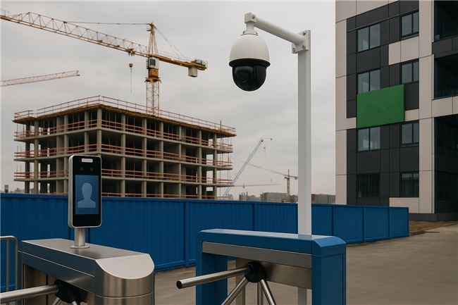 贝锐蒲公英:低本快部署筑牢智慧工地考勤与监控网络(图1)