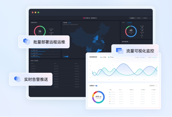 贝锐蒲公英:低本快部署筑牢智慧工地考勤与监控网络(图5)