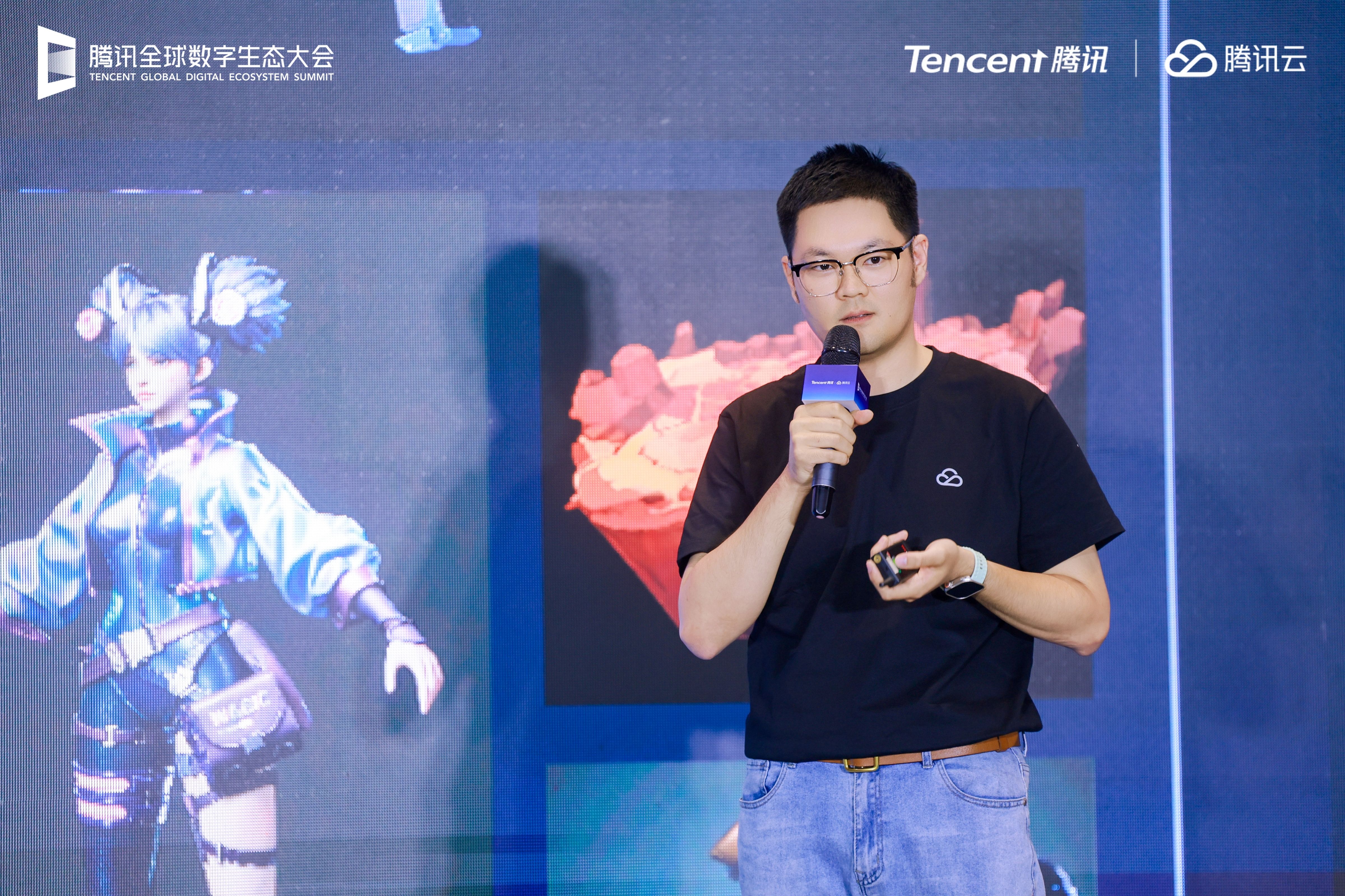 2025腾讯全球数字生态大会：腾讯云升级全新游戏行业全生命周期方案出海头部游戏公司覆盖超过95%(图3)